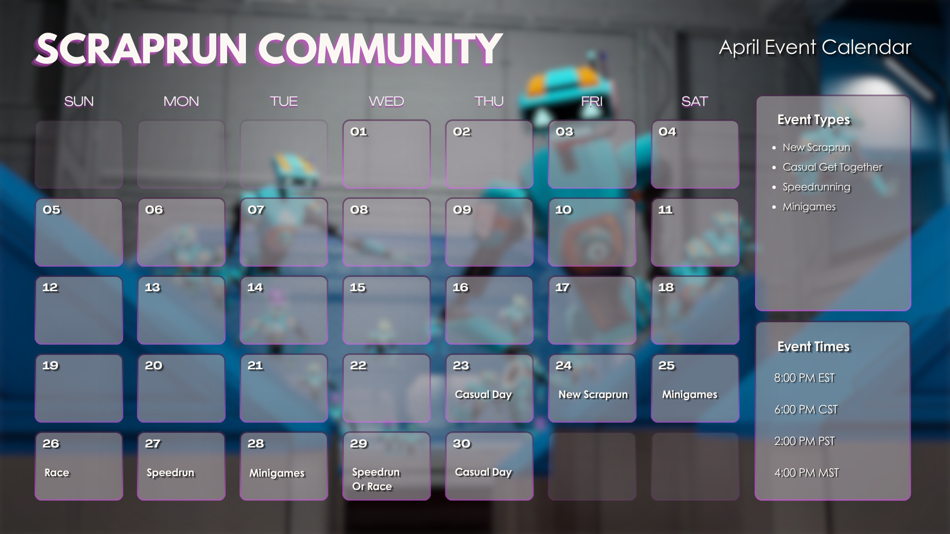 Event Calendar